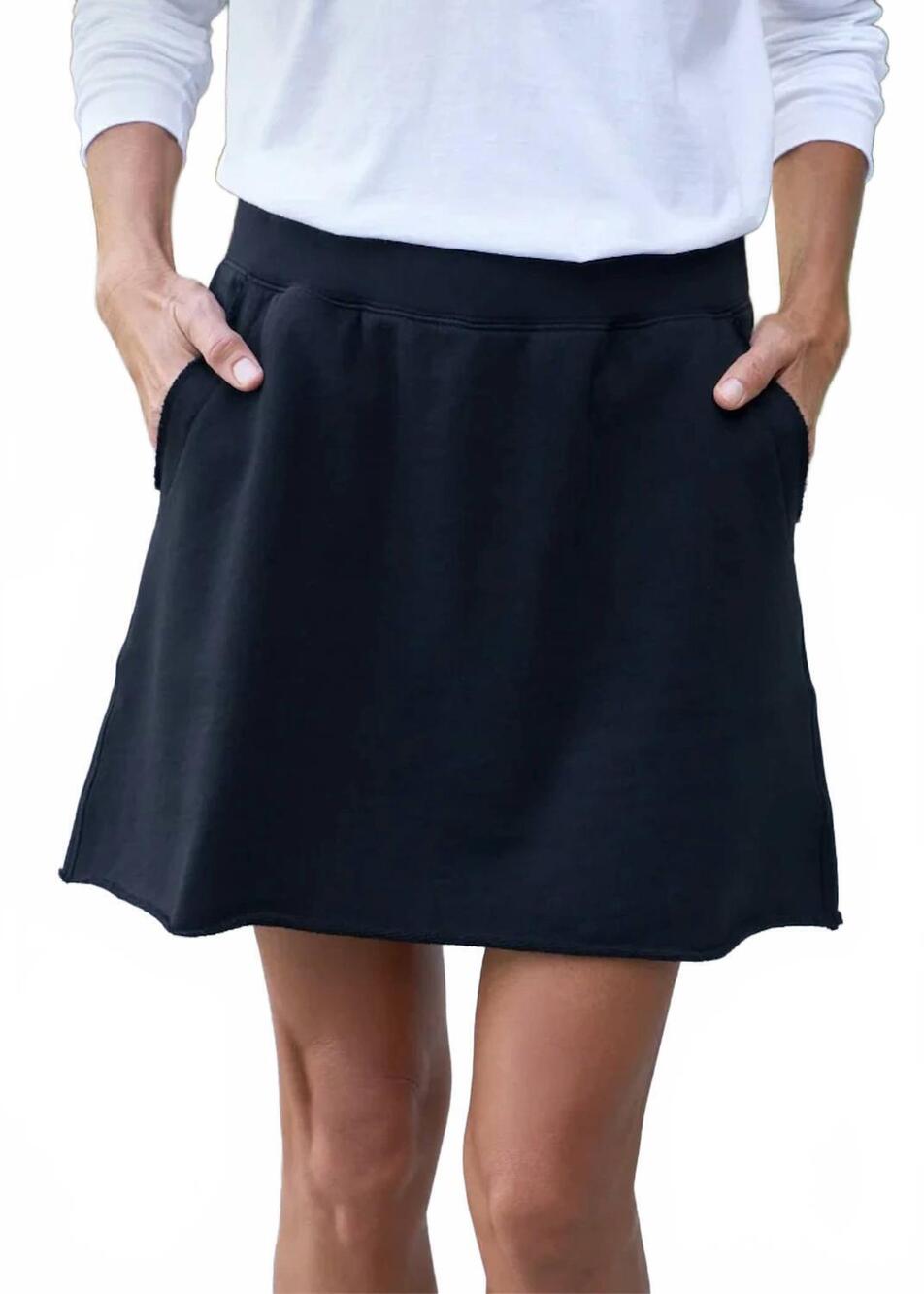 NEW FRANK & EILEEN kennedy skirt in black